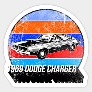 1969 Dodge Charger Sticker